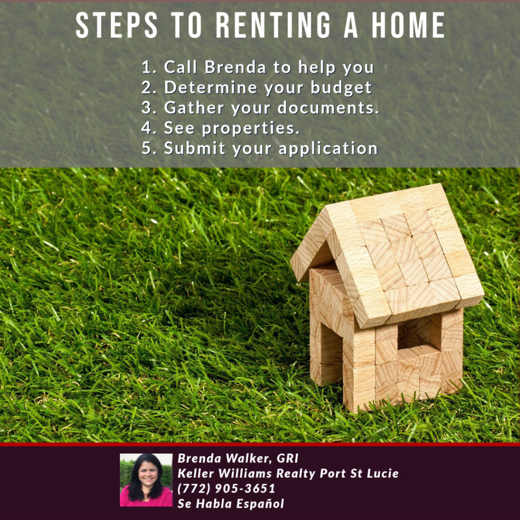 Steps to Renting a Home