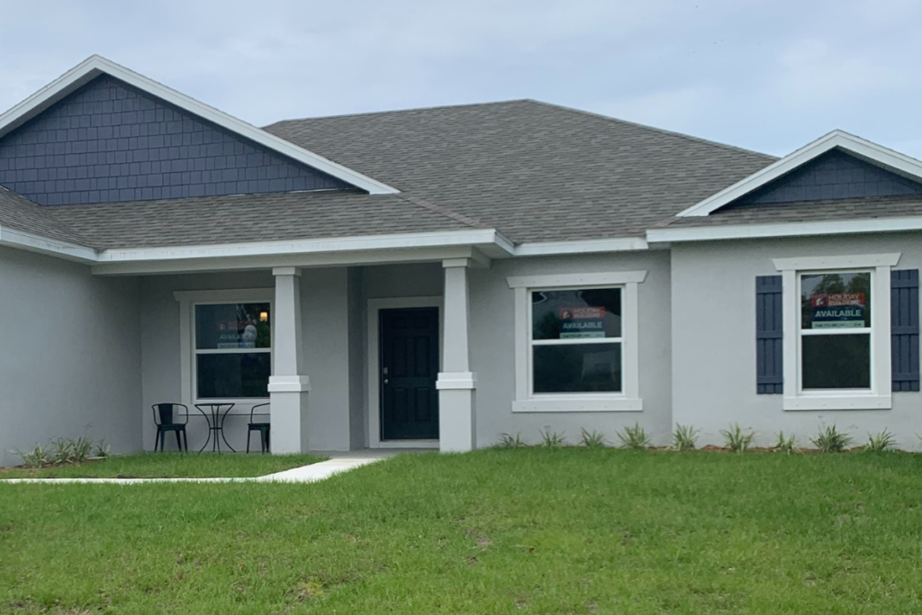 New Construction Home - Stock Image from Port St Lucie