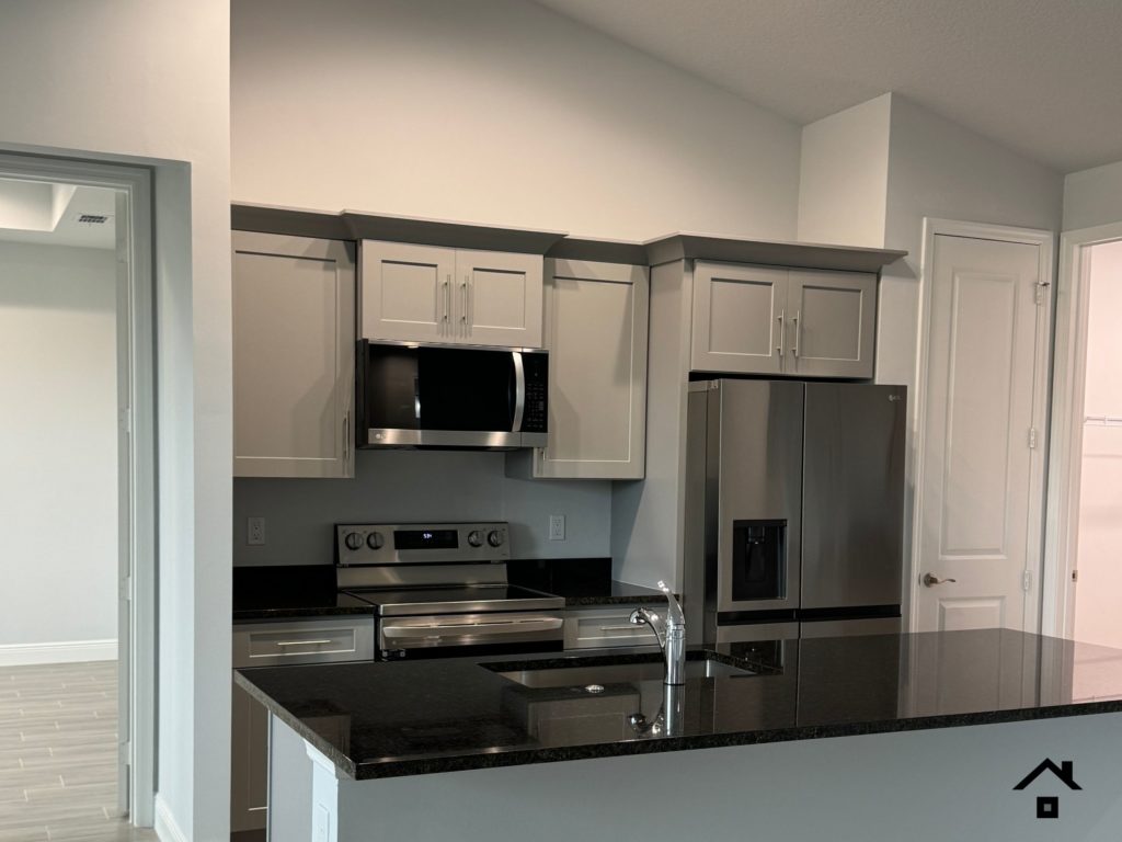 Move in ready homes new construction kitchen, delivered to our customer in January 2024